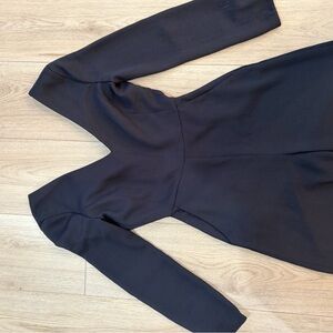 Wilfred Navy Long Sleeve jumpsuit